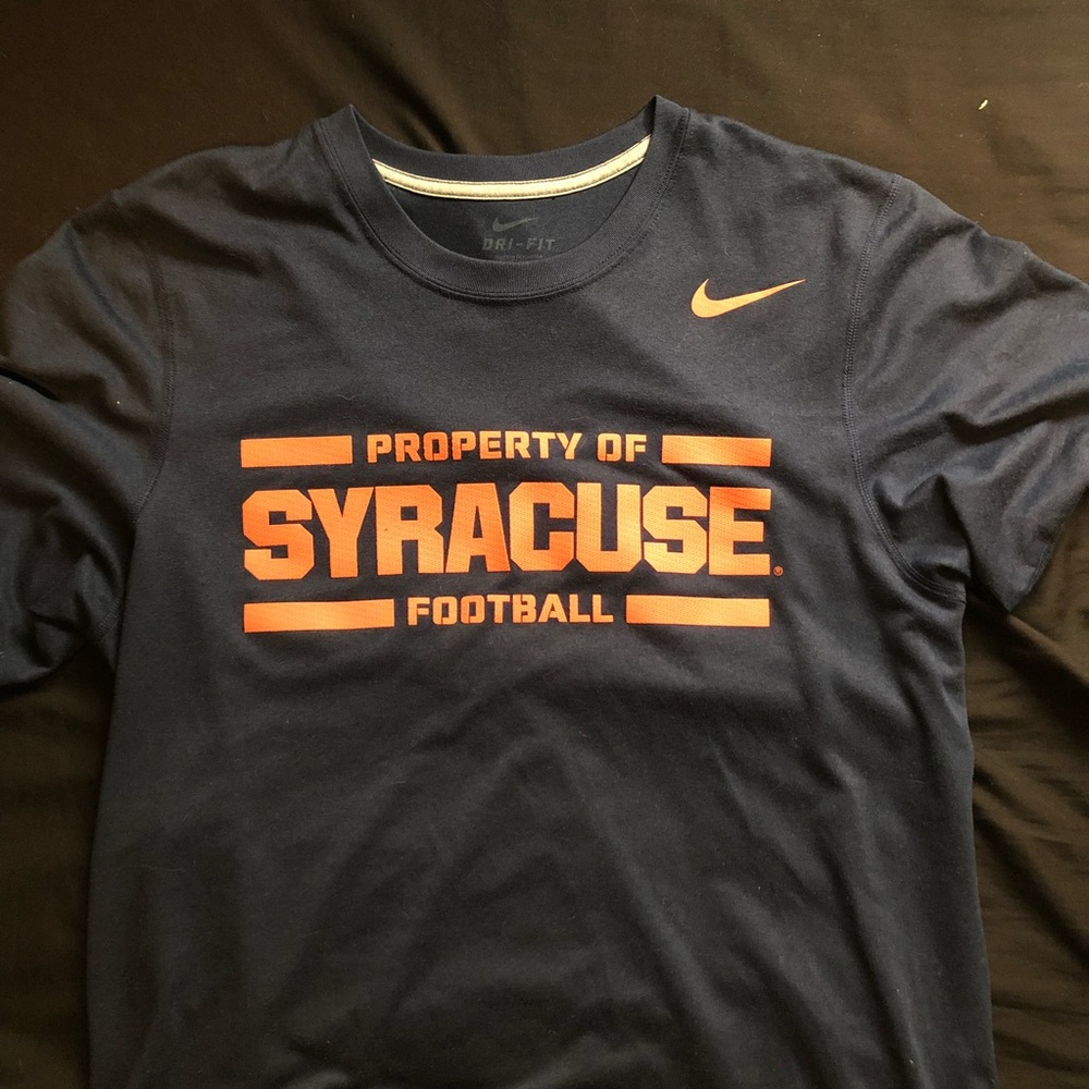 Nike Syracuse football dri-fit shirt